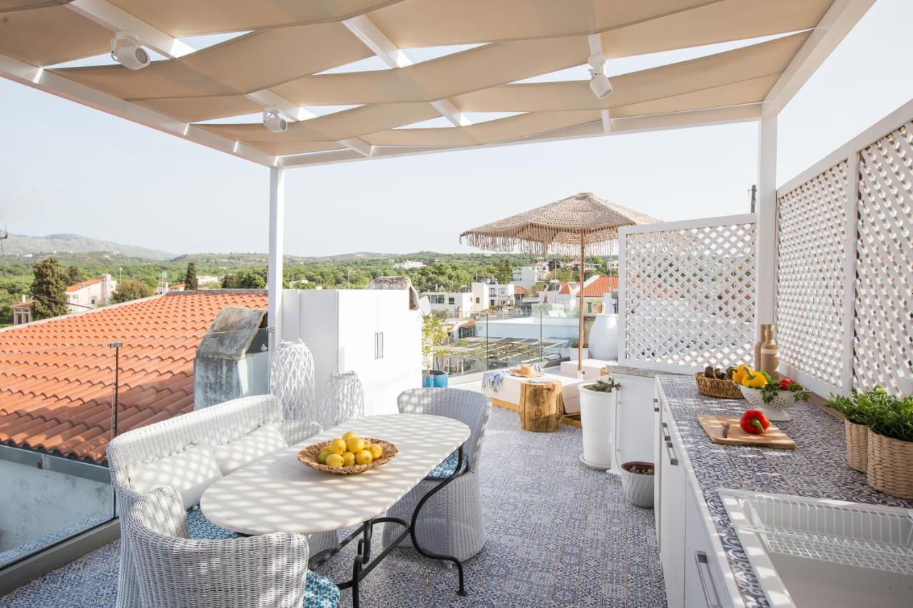 Stema Luxury Escape, Rooftop Jacuzzi & Panoramic Views أتسيبوبولو المظهر الخارجي الصورة